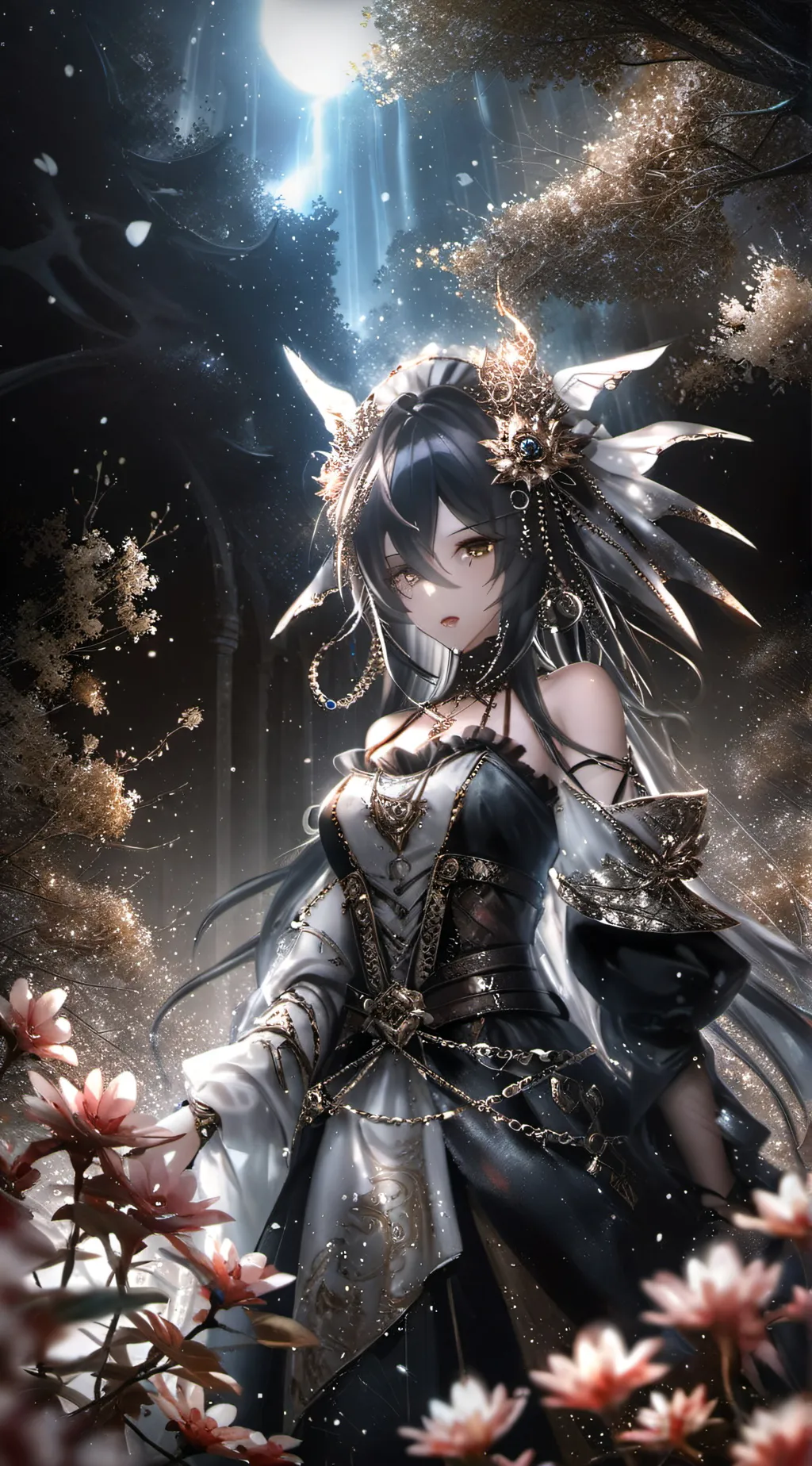 ai character: Hashira  background