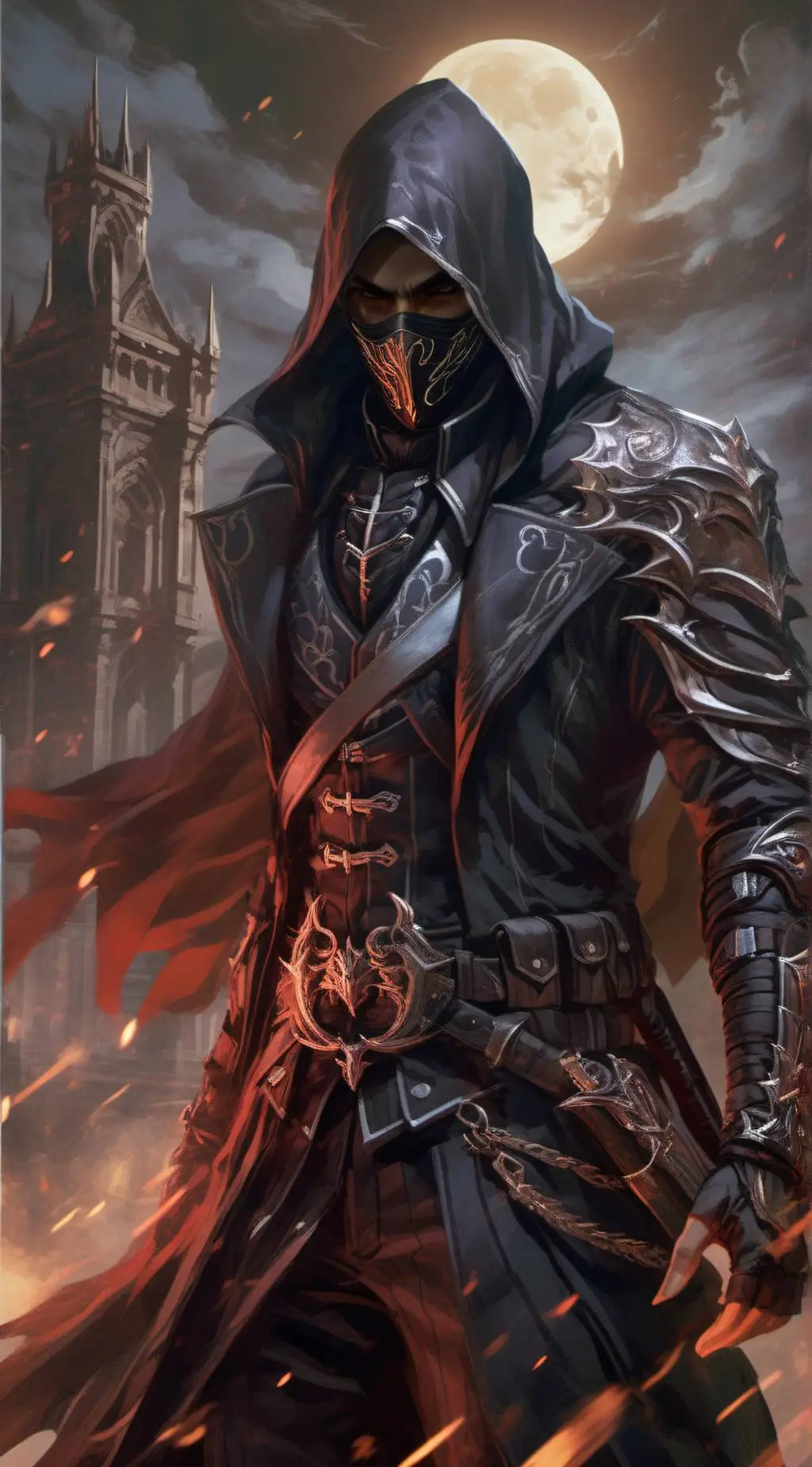 ai character: Crow background