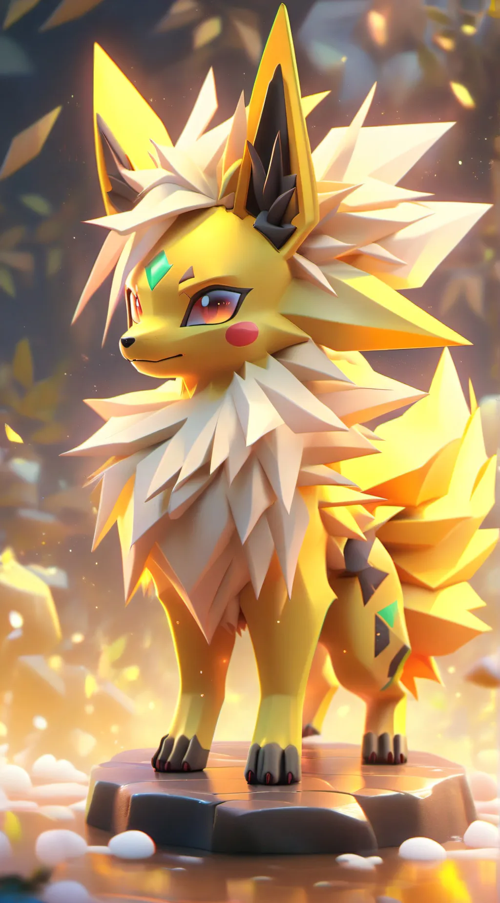 ai character: jolteon background