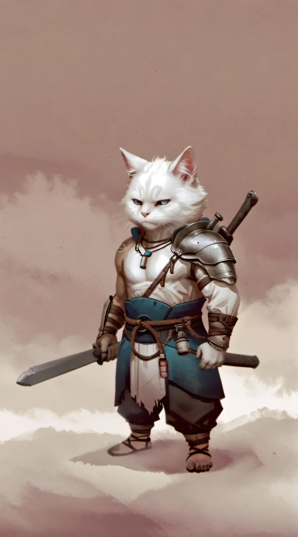 ai character: Milk gladski background