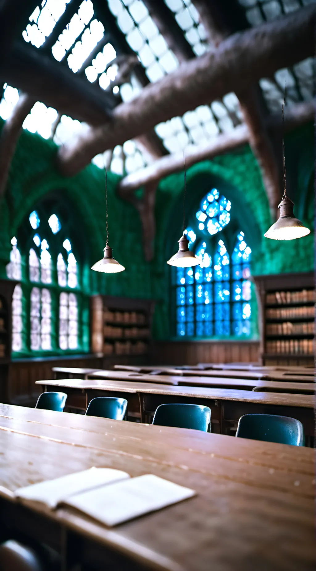ai character: Hogwarts yet again background