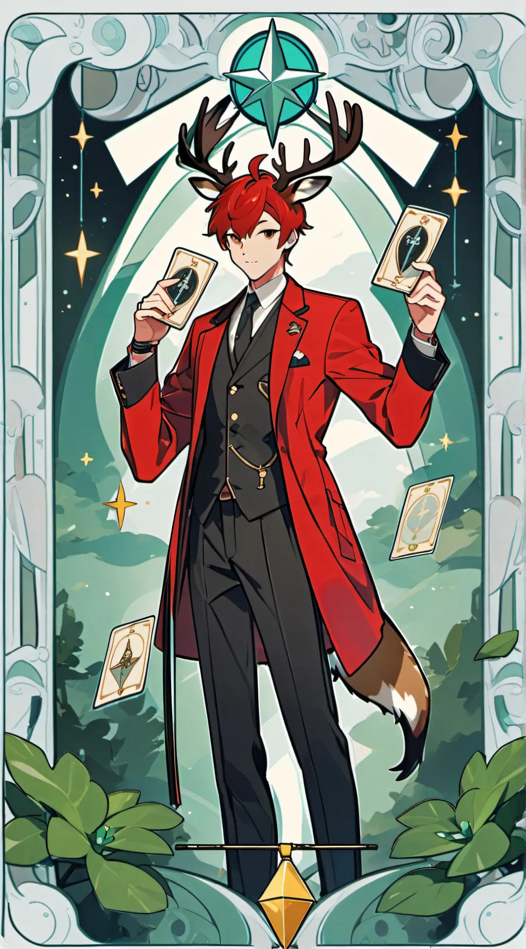 ai character: Drunk alastor background