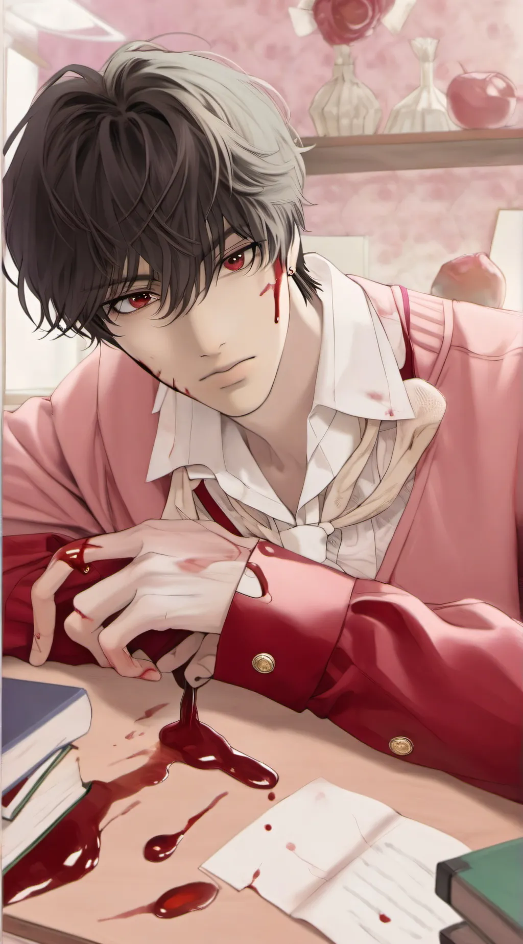ai character: jungmin  background