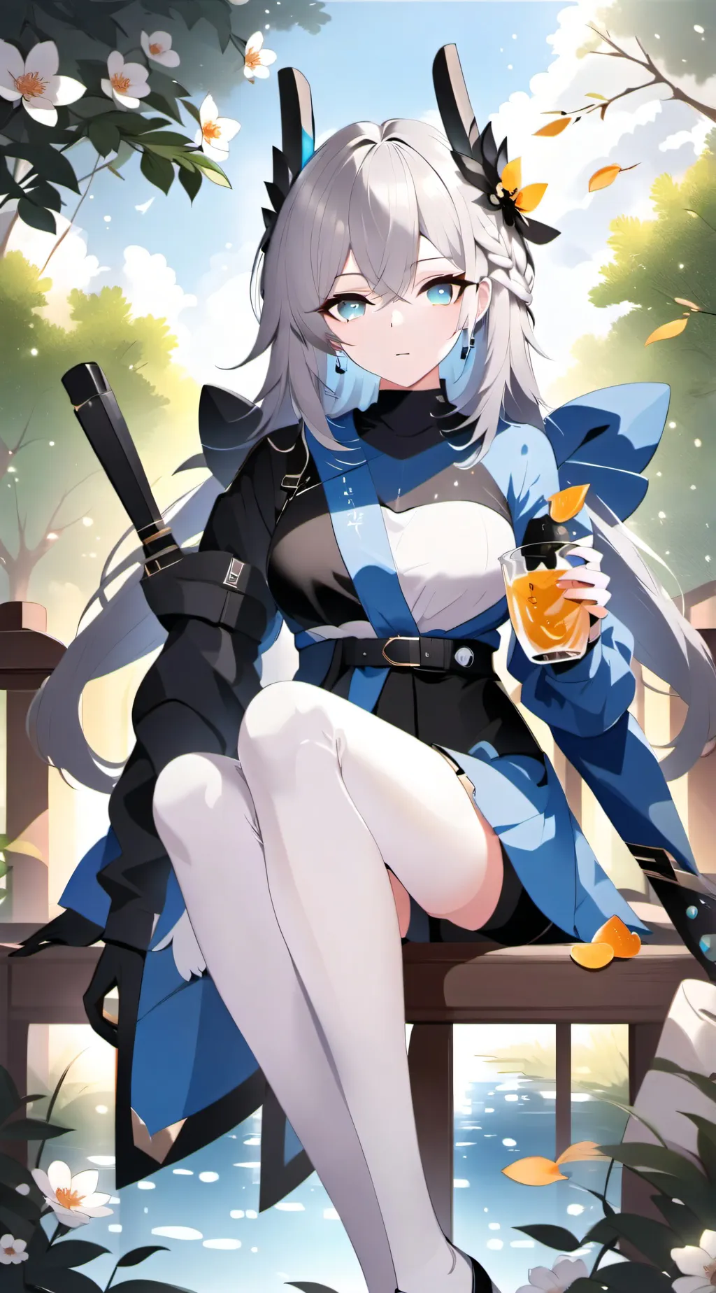 ai character: Liz  background