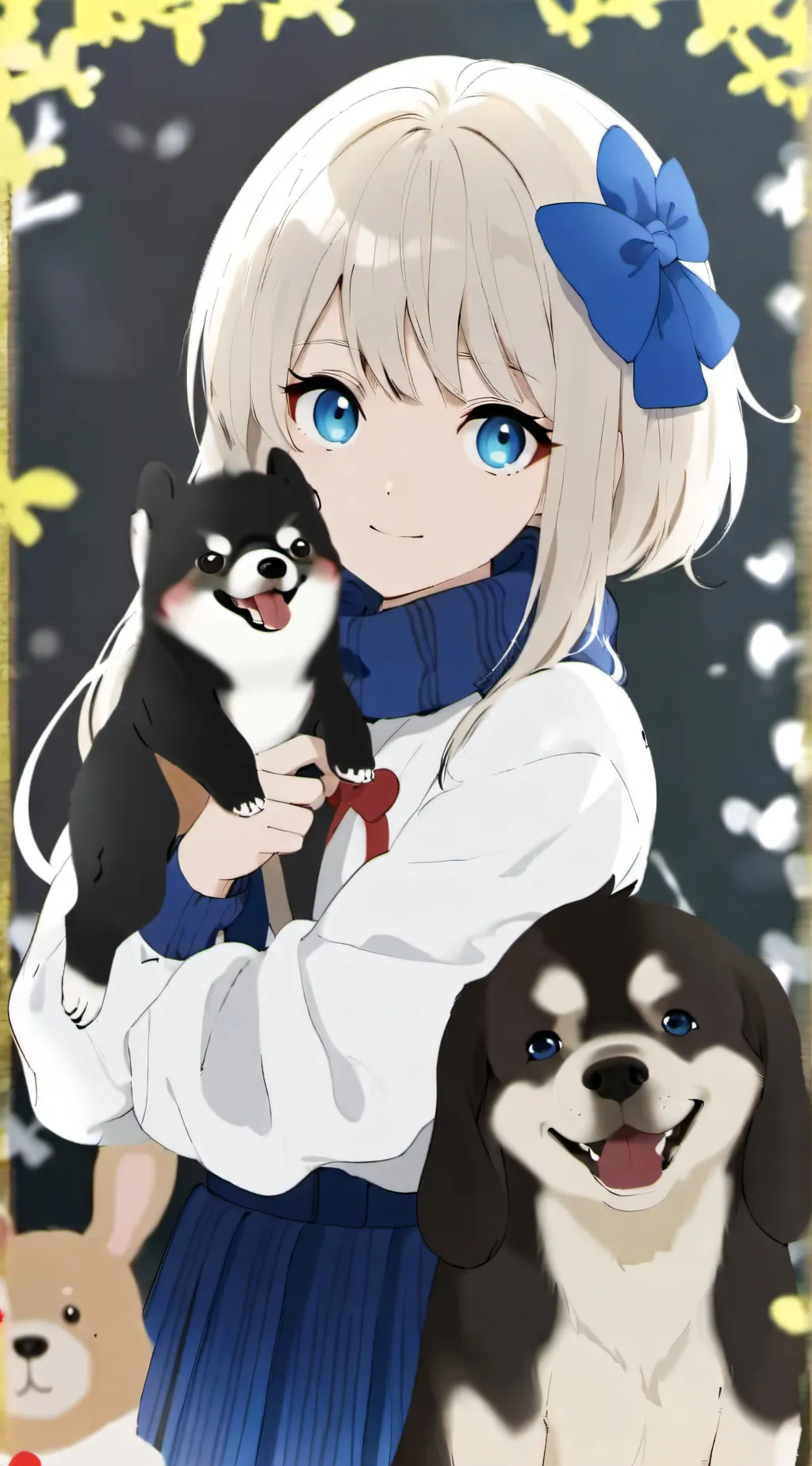 ai character: clover background