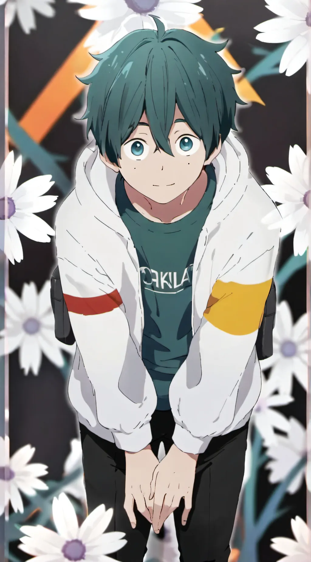 ai character: deku🤑 background