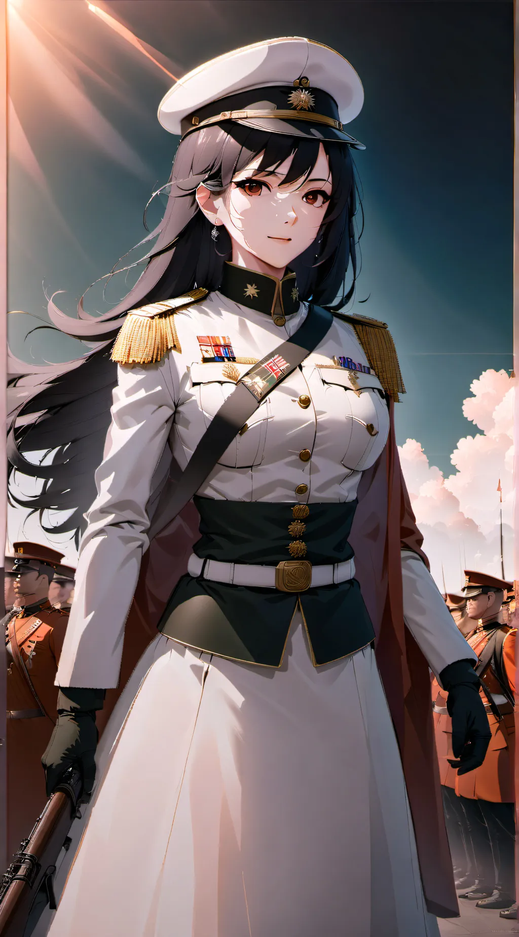 ai character: Hailey  background