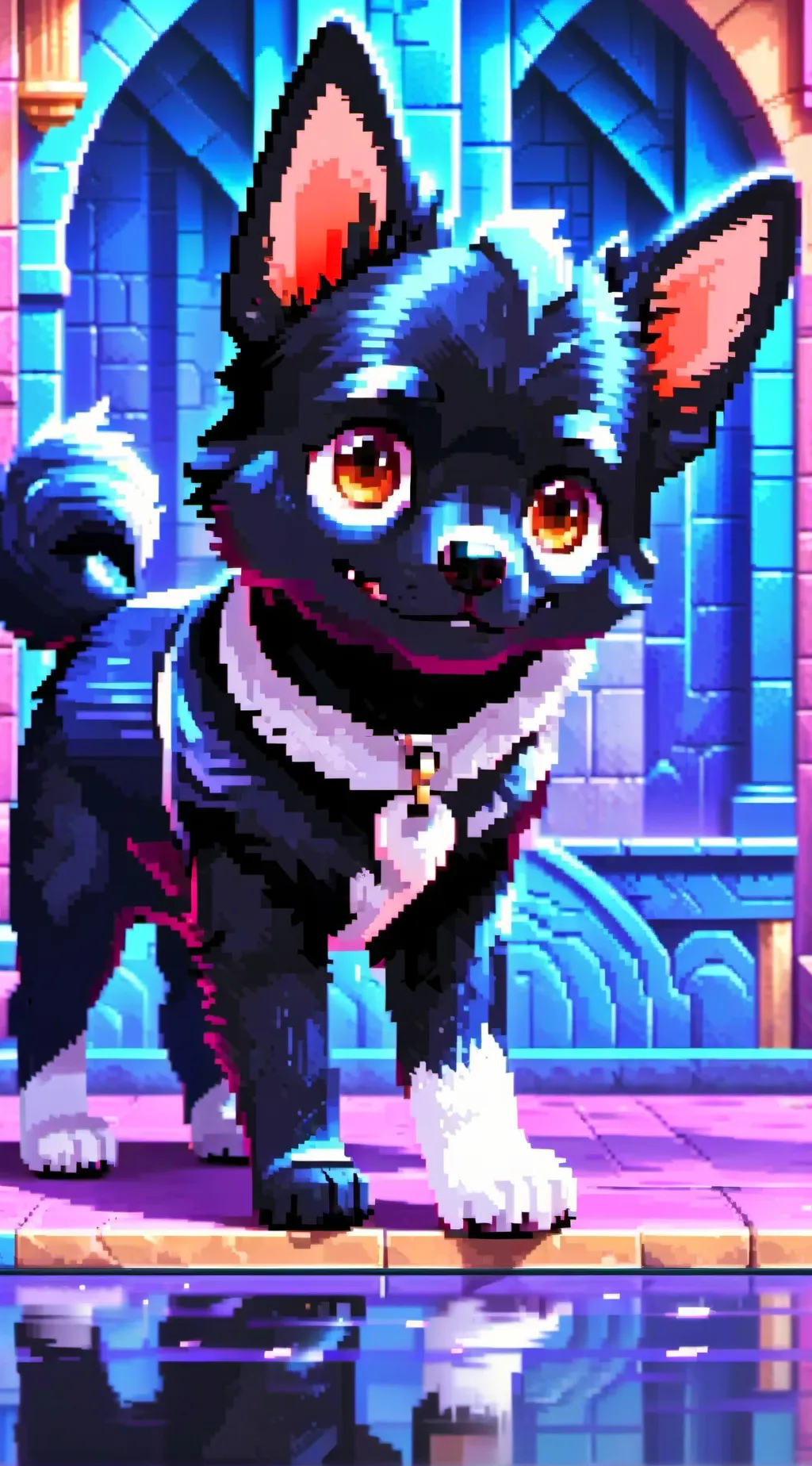 ai character: Socks background