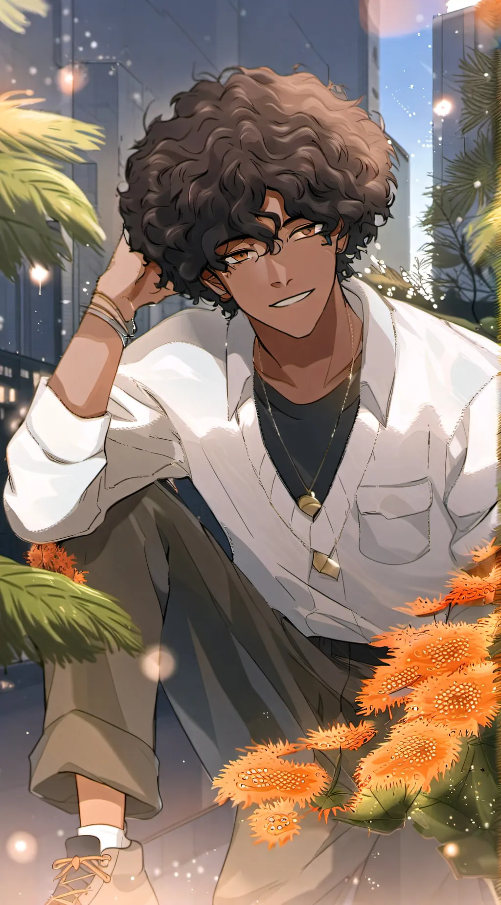 ai character: Zane background