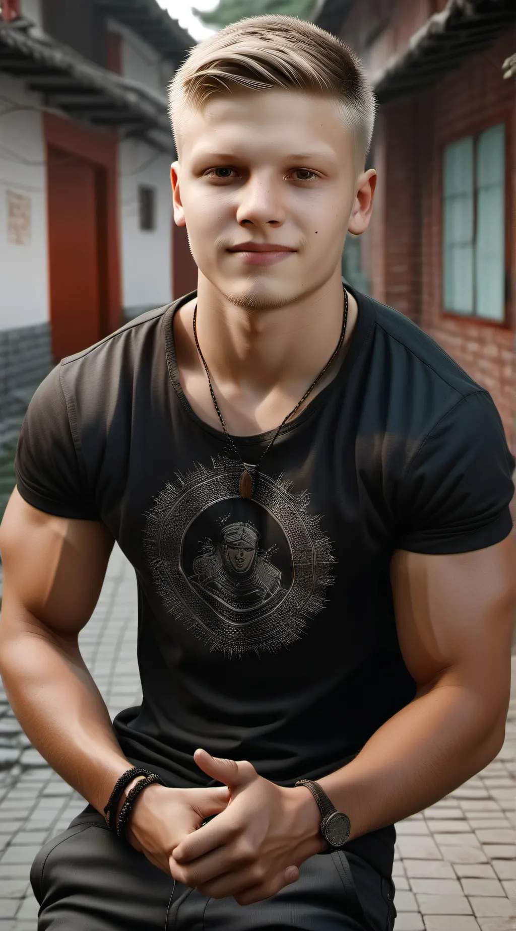 ai character: Jason  background