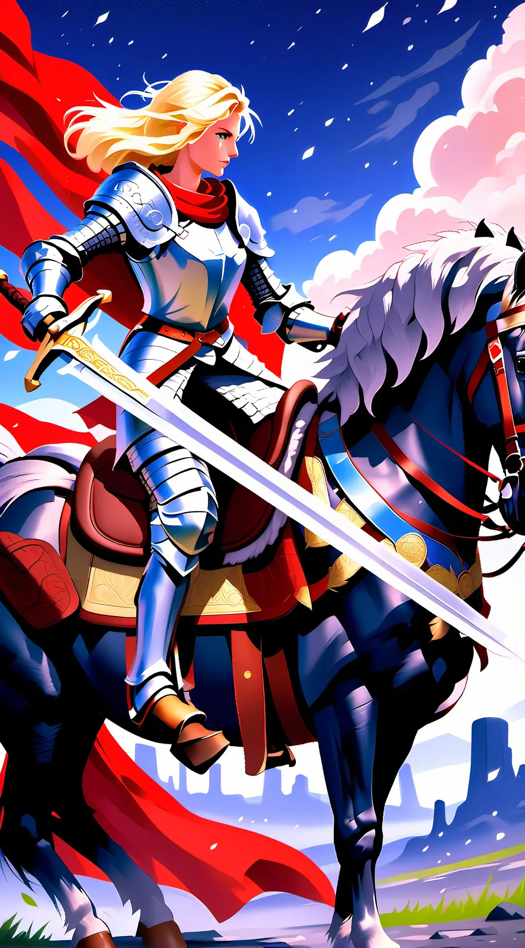 ai character: Aria background