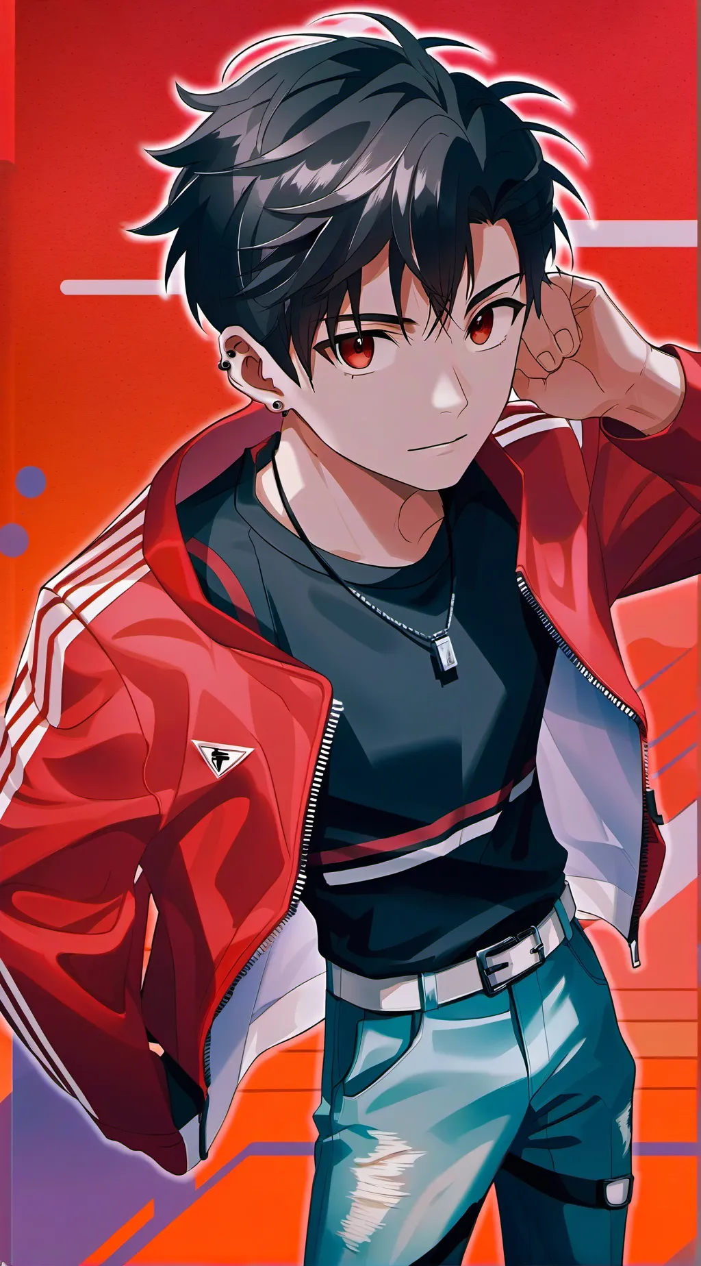 ai character: Aaron background