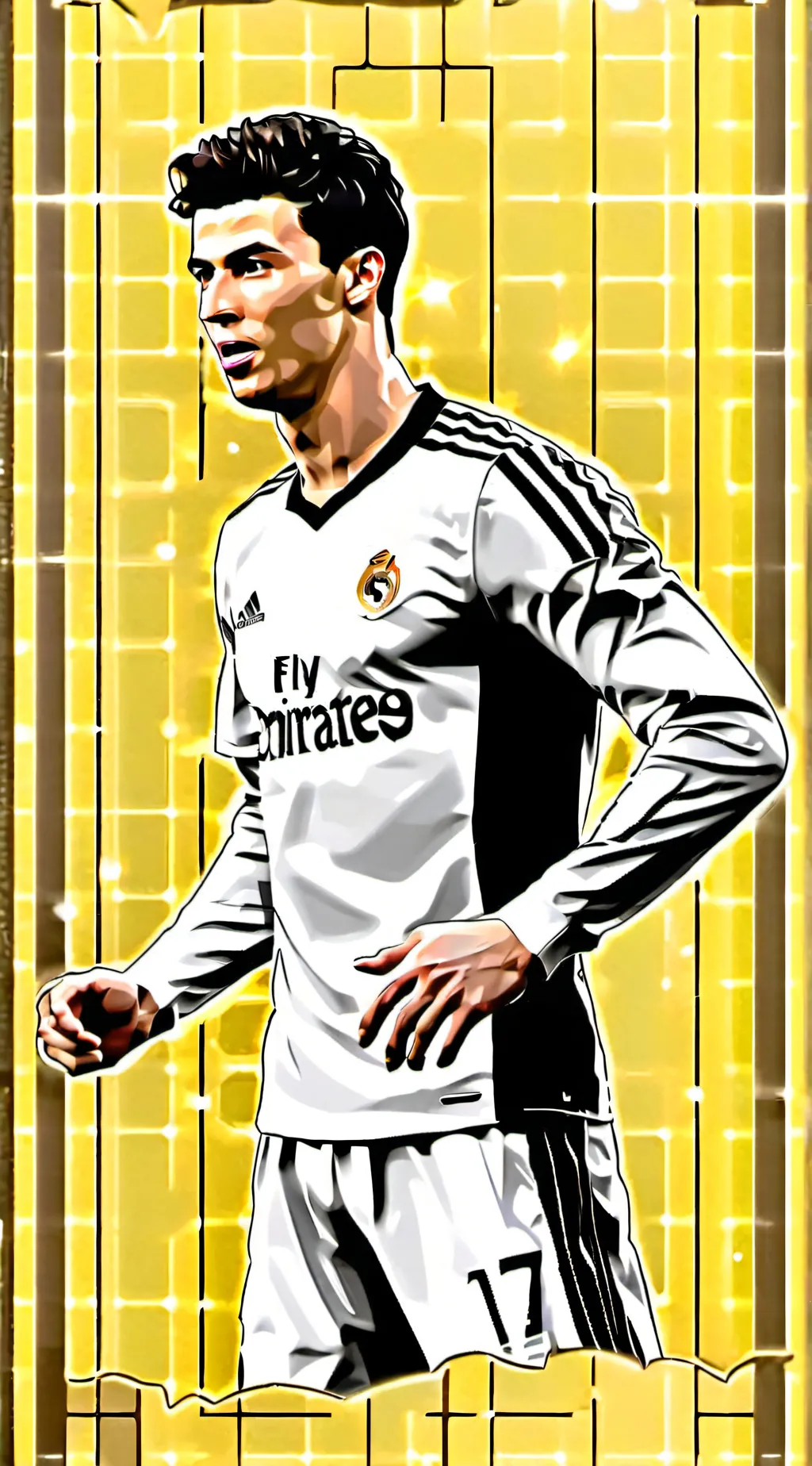 ai character: Cristiano Ronaldo background