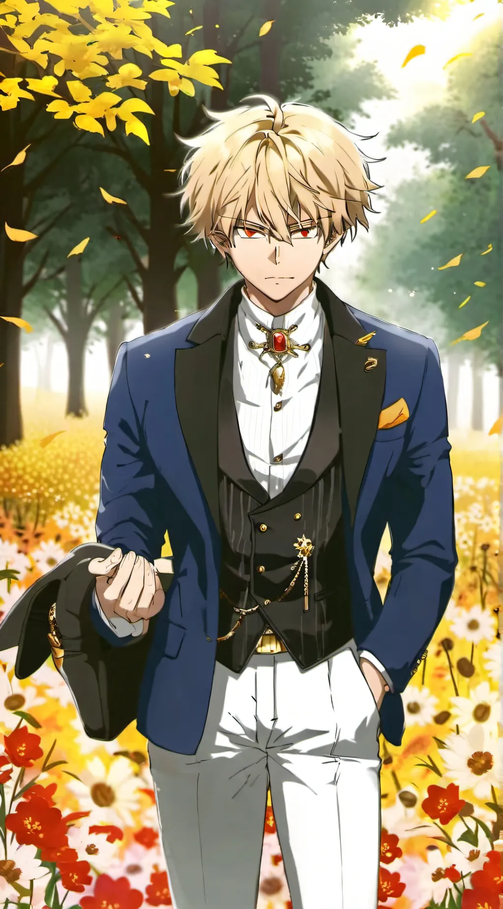 ai character: BAKUGO FIELD TRIP background