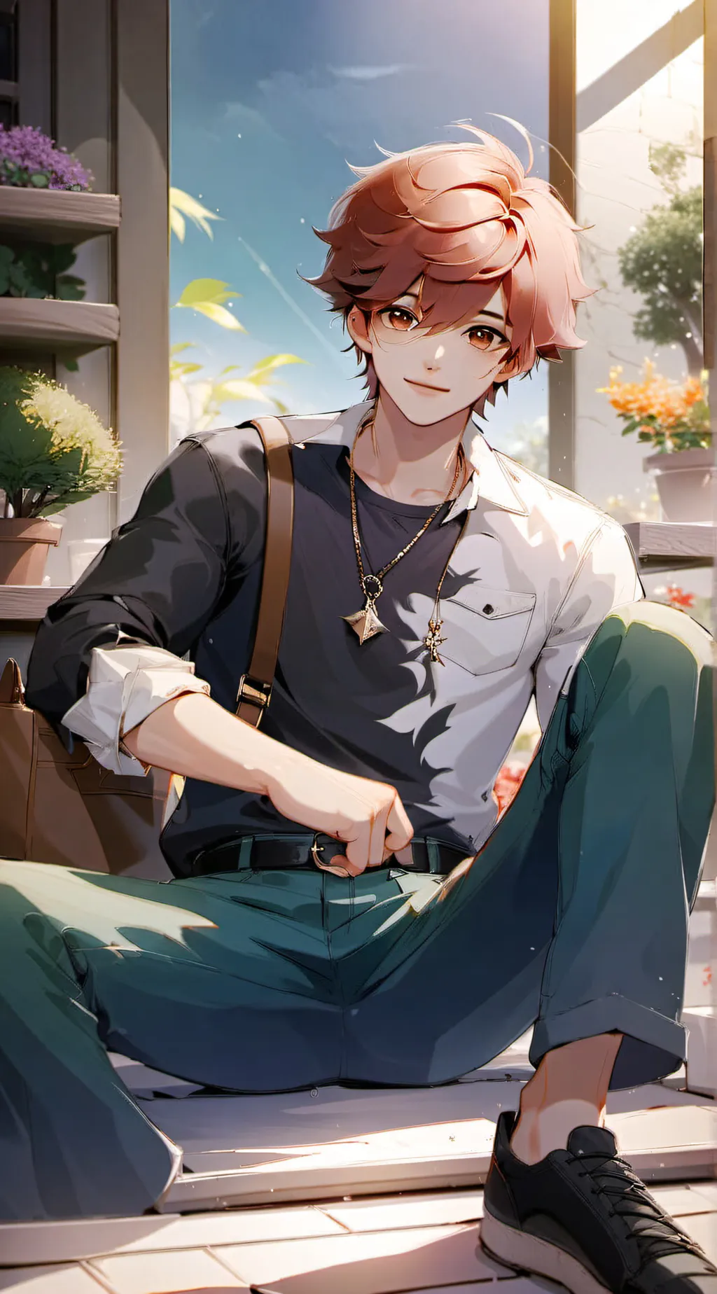 ai character: Jackson  background