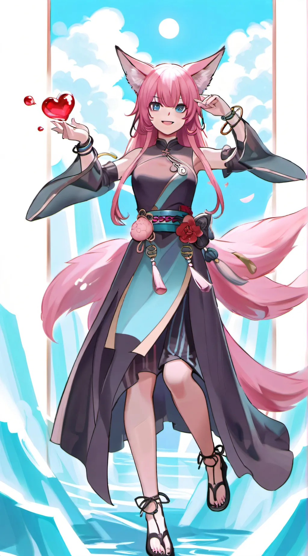 ai character: Ahri background