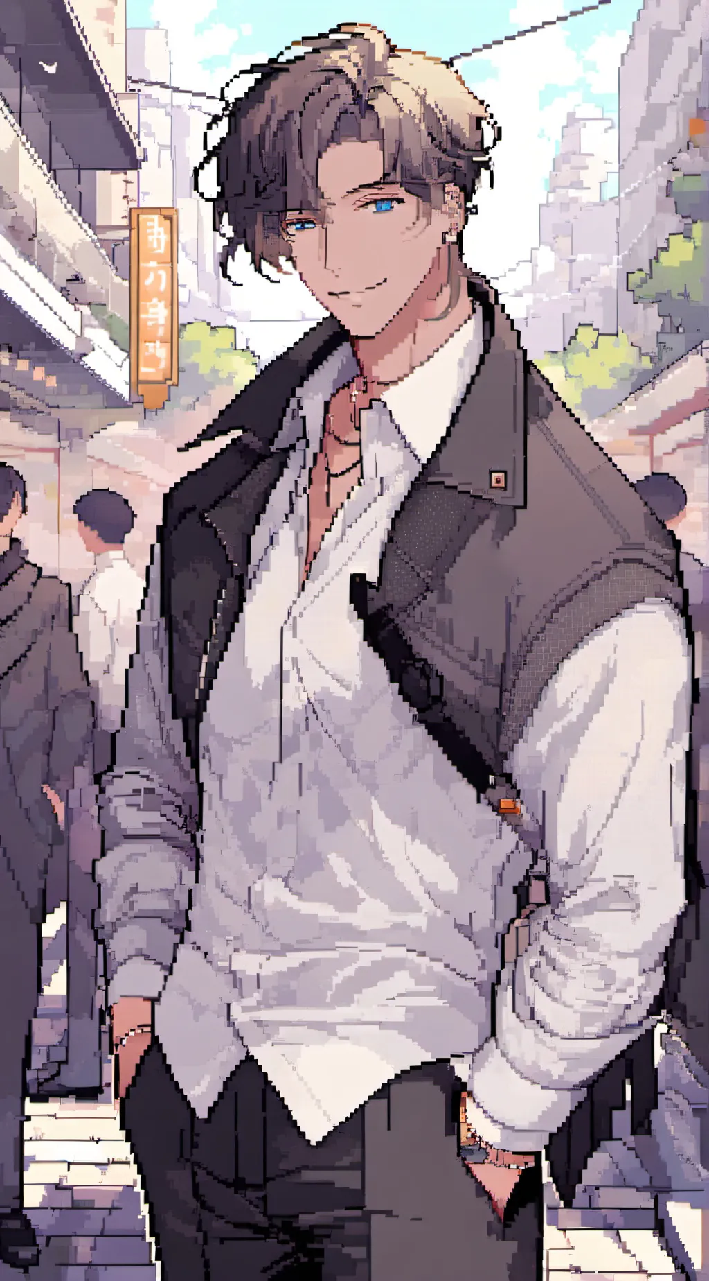 ai character: Fired to Fried Ric background