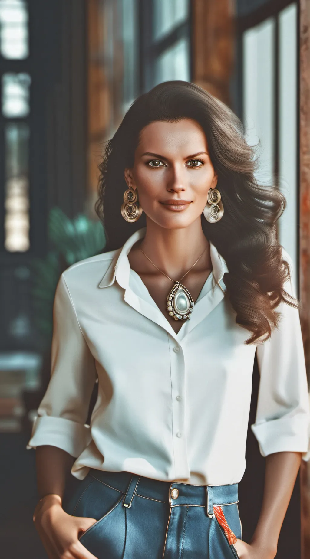 ai character: Kisha background