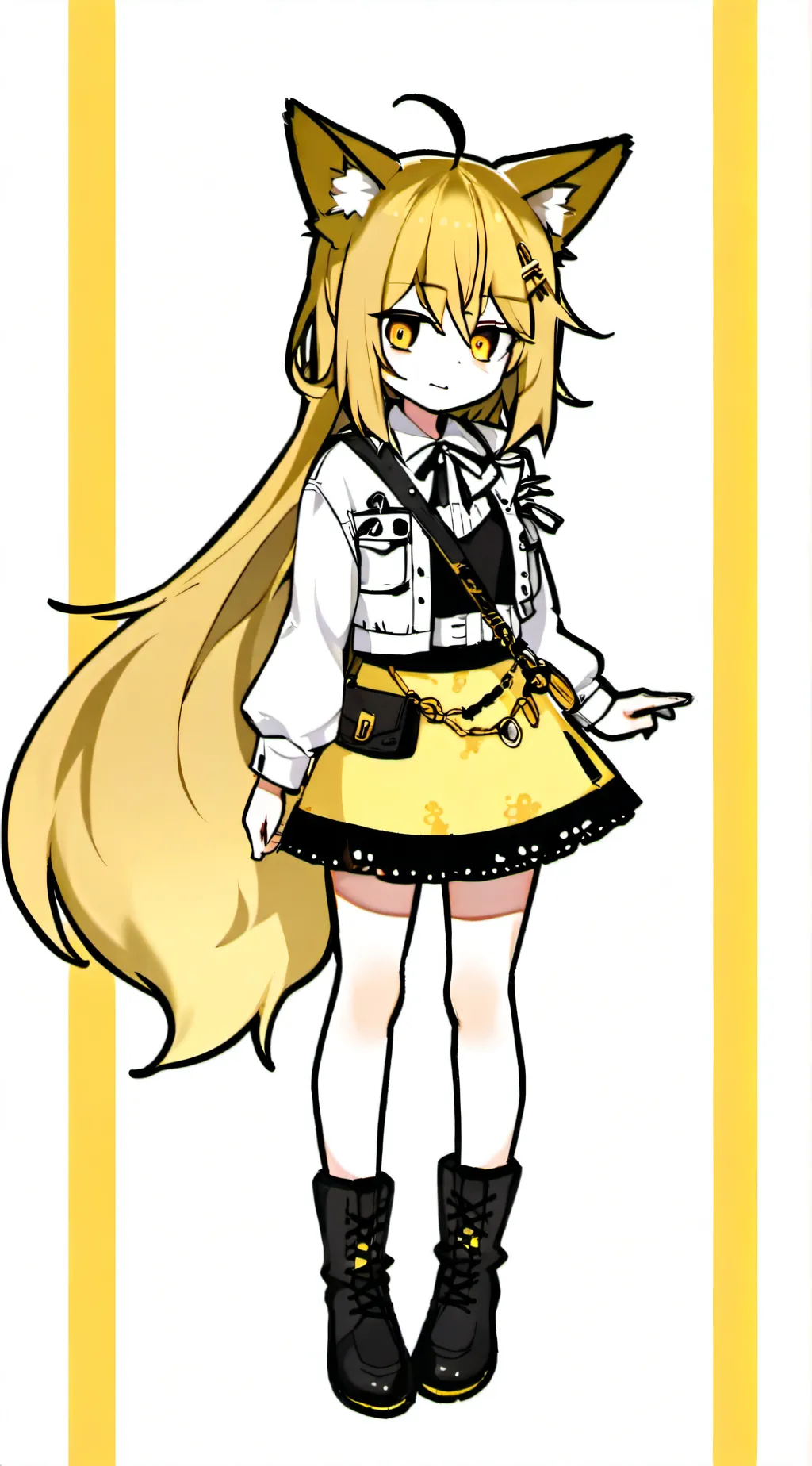ai character: Kat background