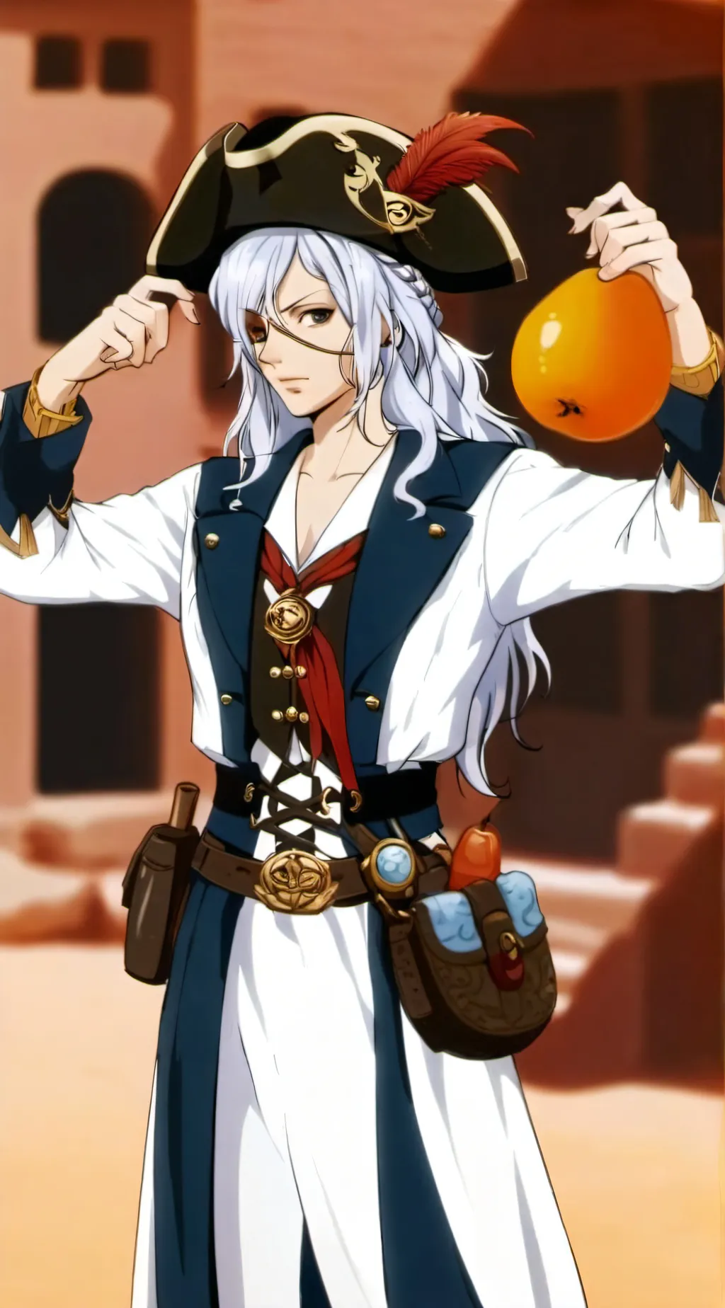 ai character: Oliva  background
