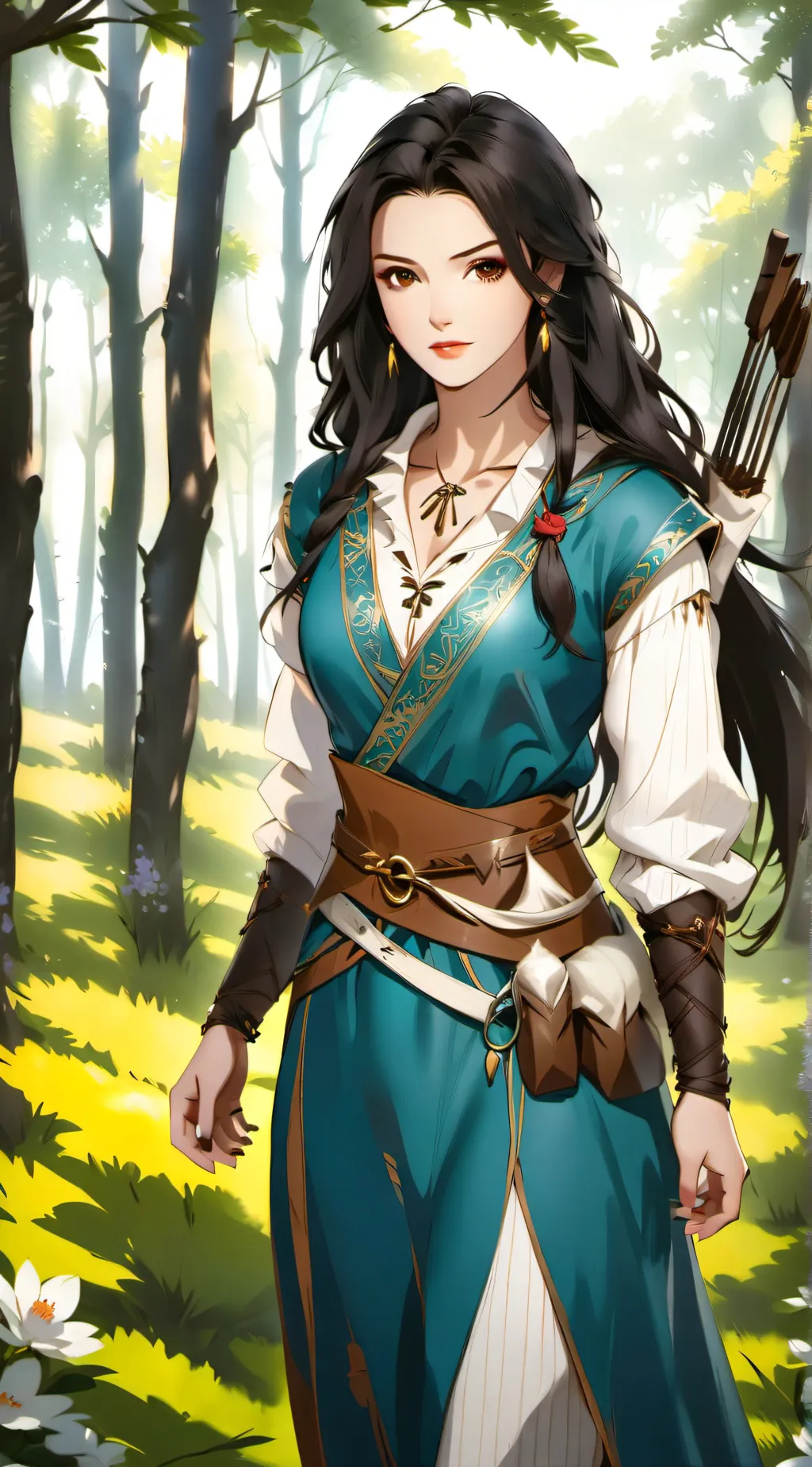 ai character: Brittany  background