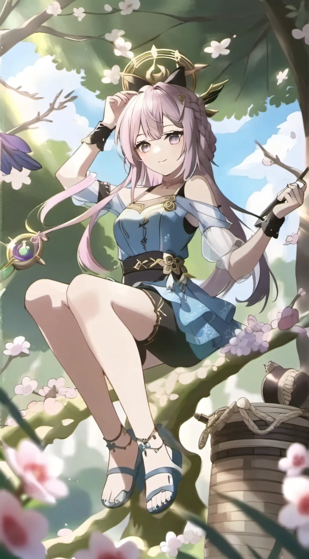 ai character: lucy background