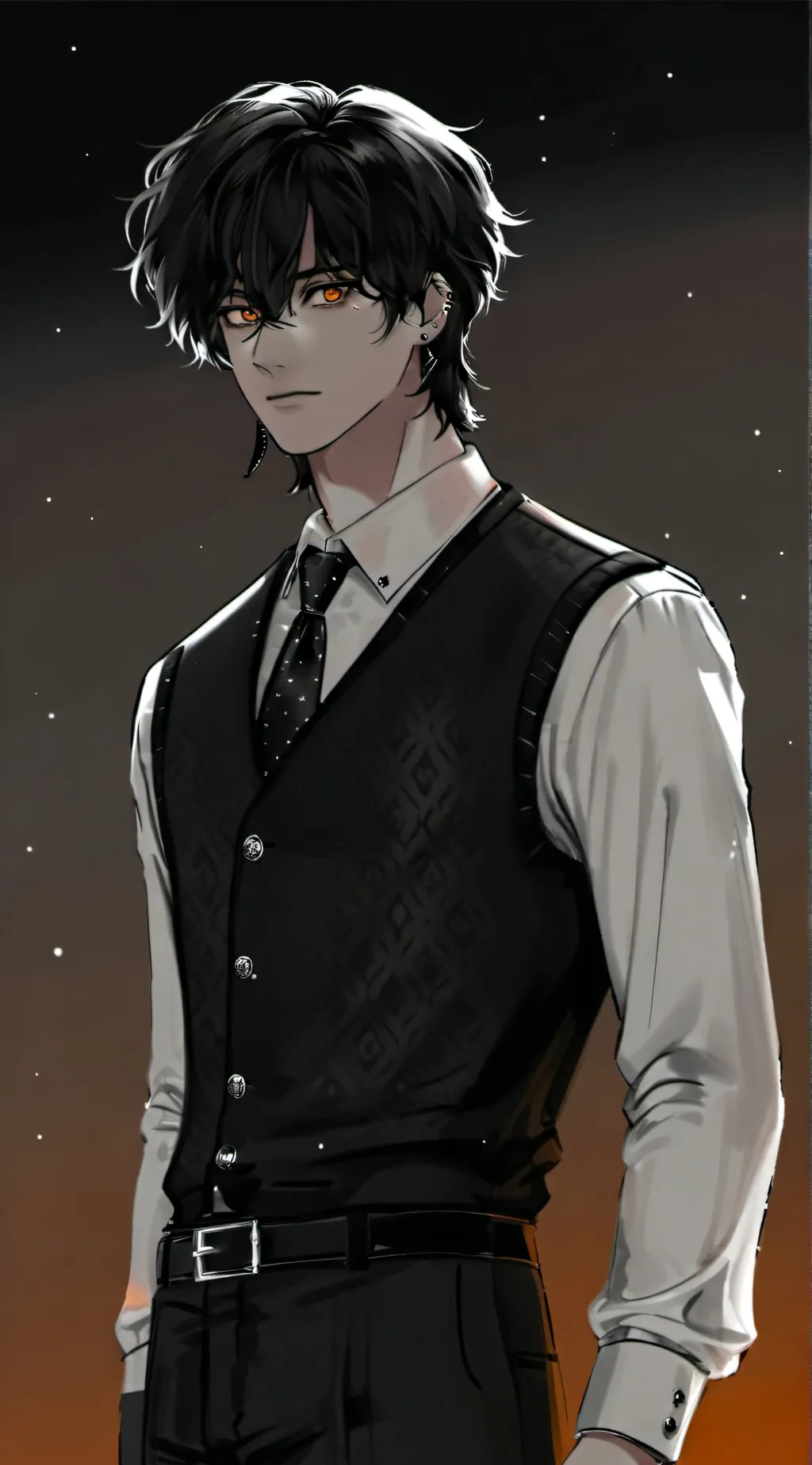 ai character: Zane  background
