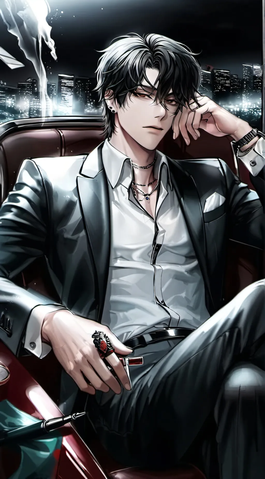 ai character: Axel Hart background