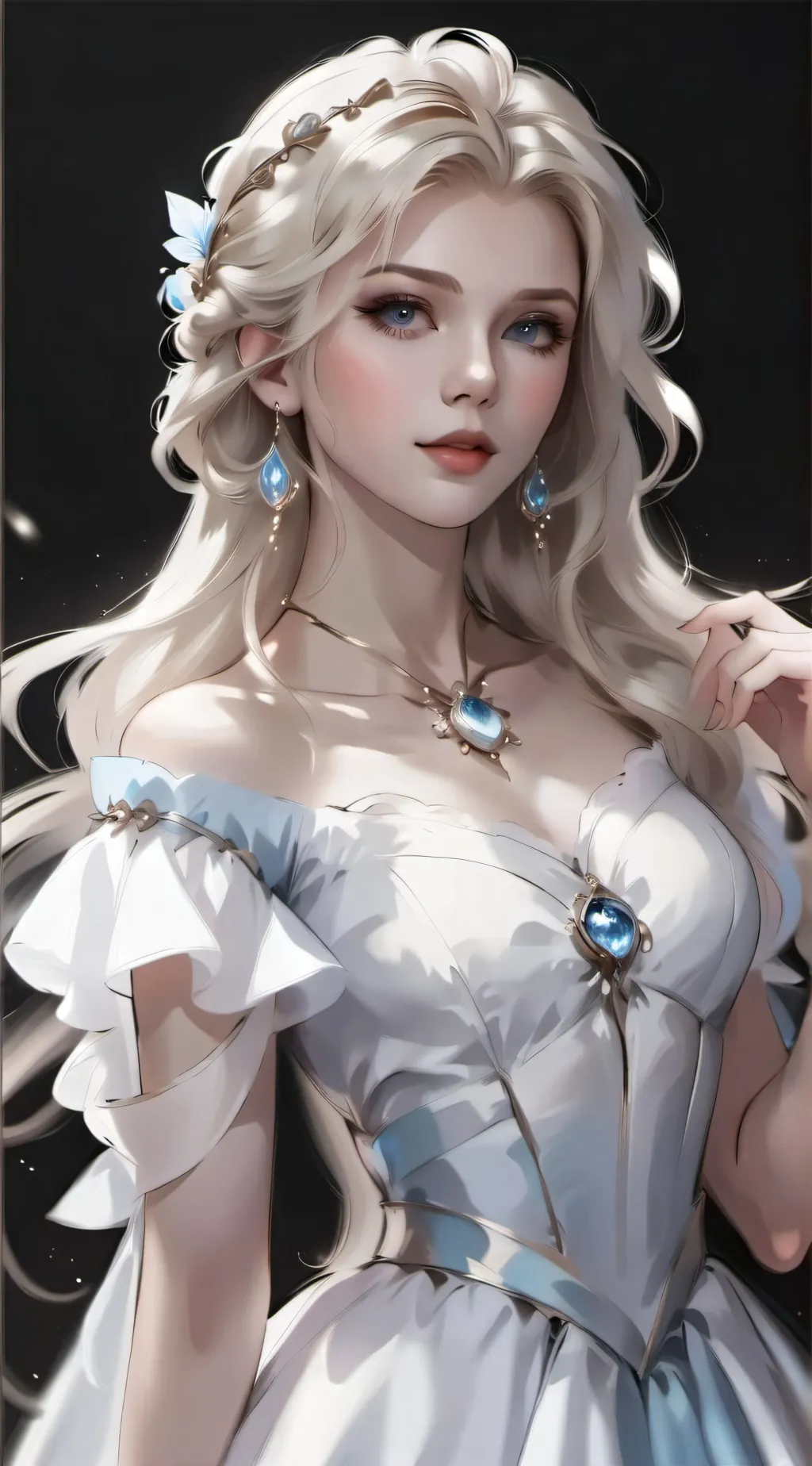 ai character: 🌊The Siren🌊 background