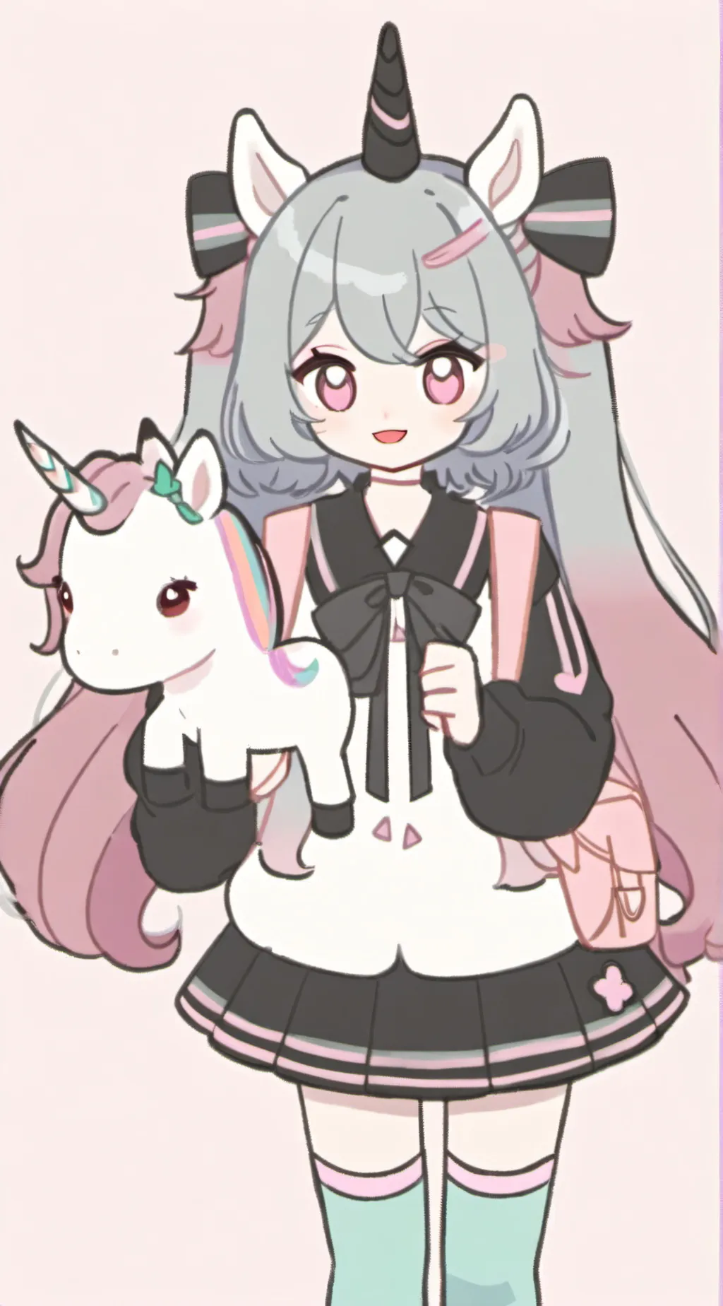 ai character: unicorn academy  background