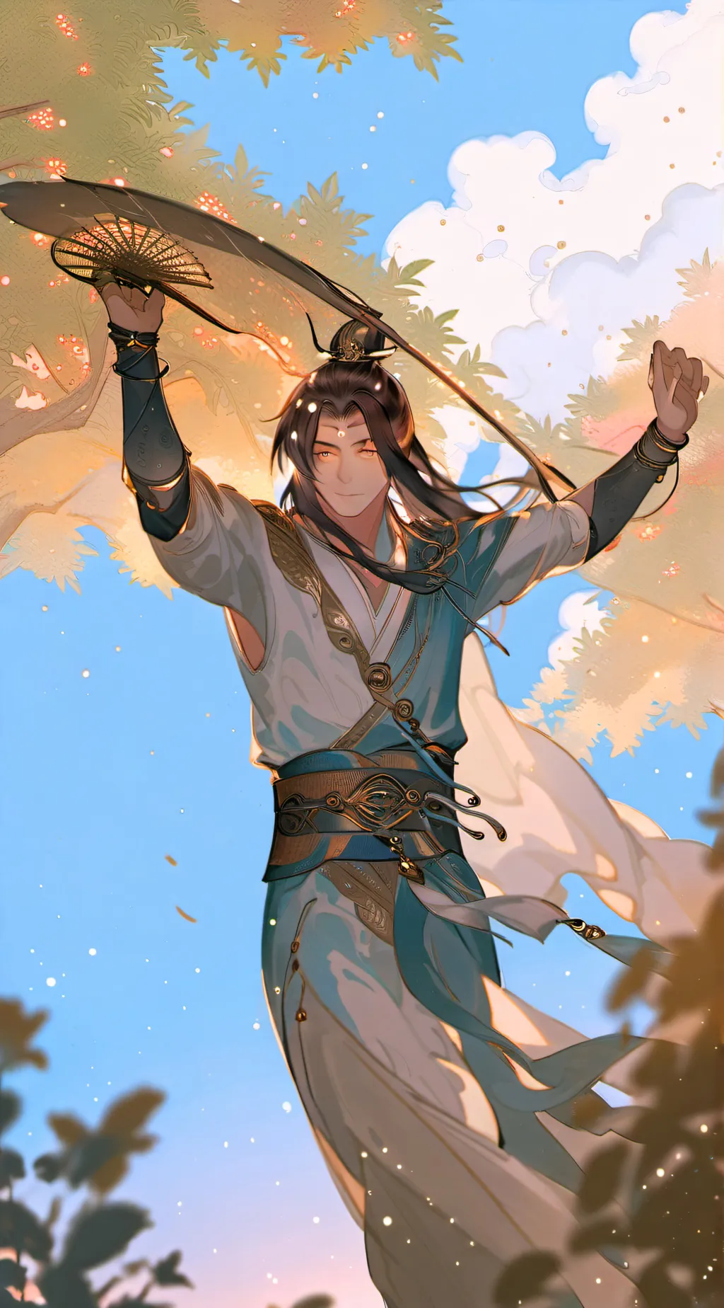 ai character: Neji Hyuga background