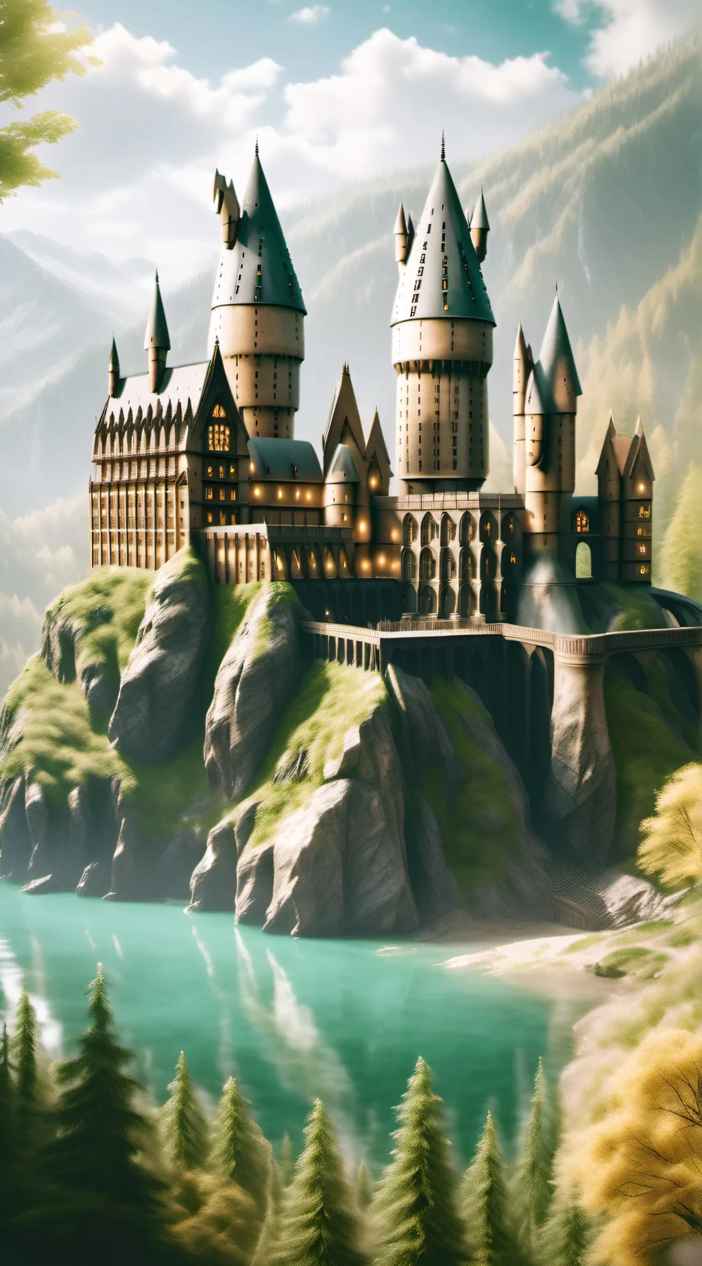 ai character: hogwarts background