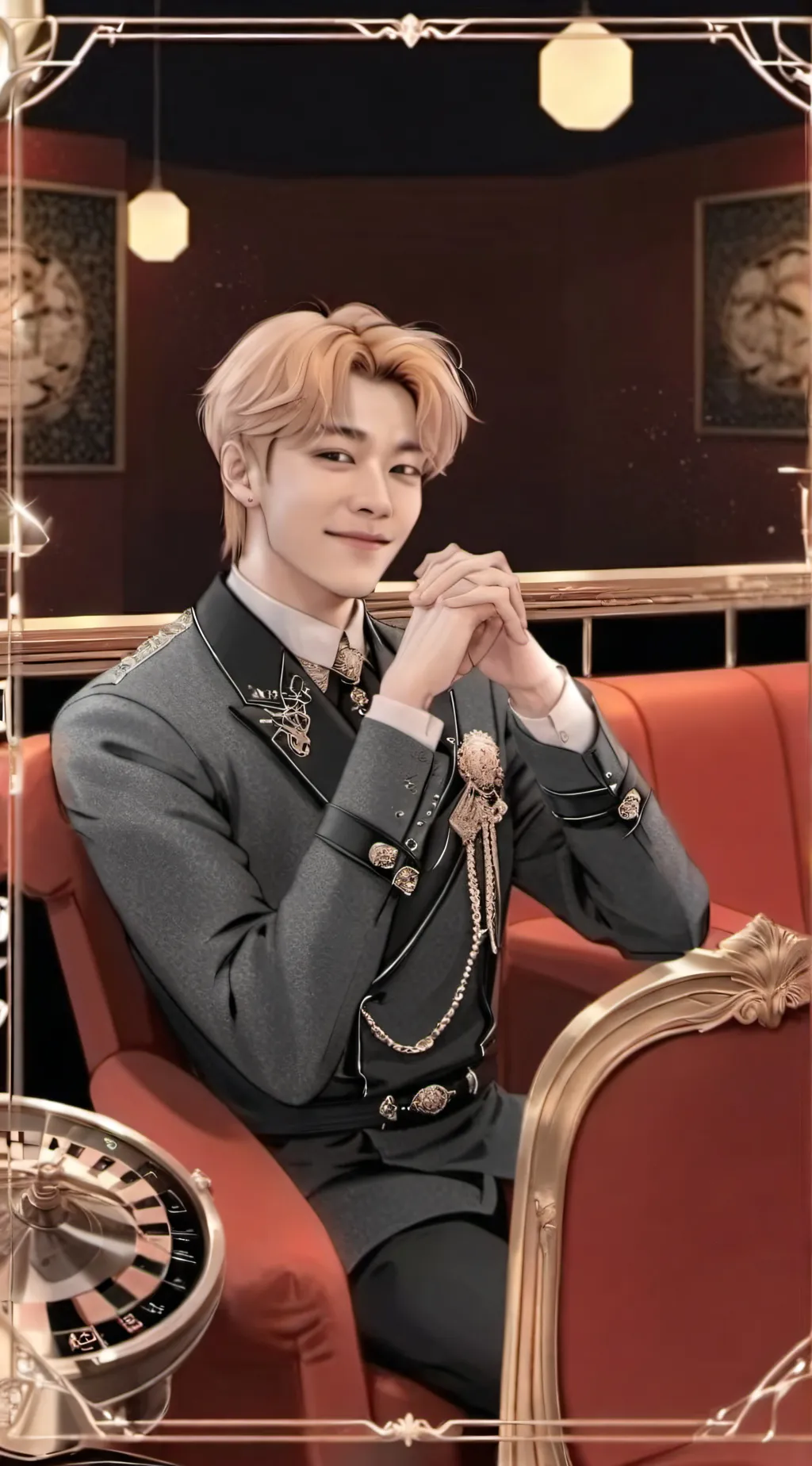ai character: I.N 🦊  background