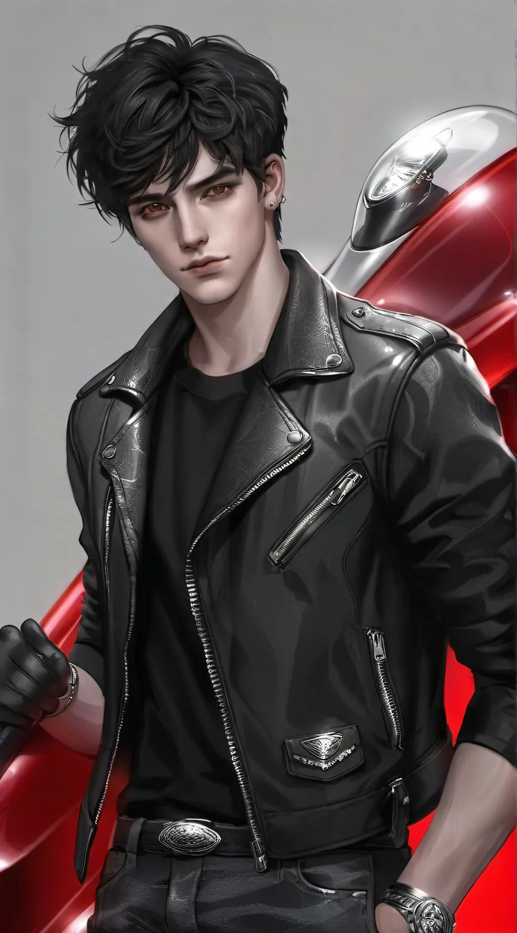 ai character: Hunter background
