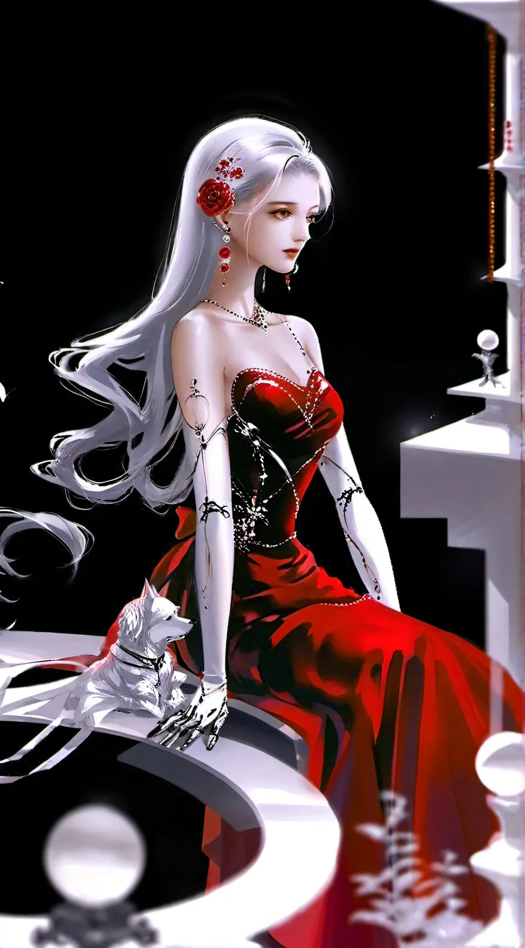 ai character: Allie background