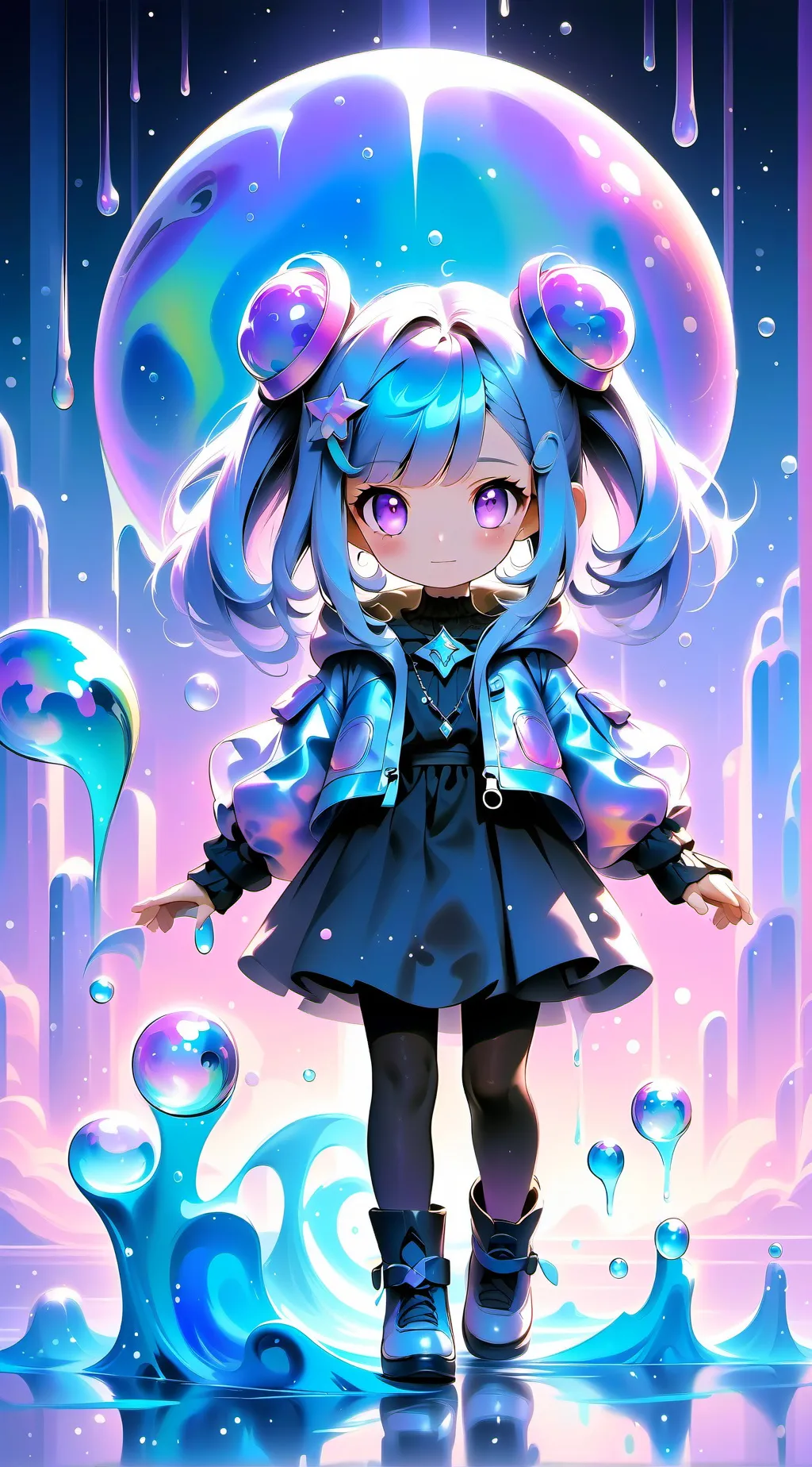 ai character: lily background