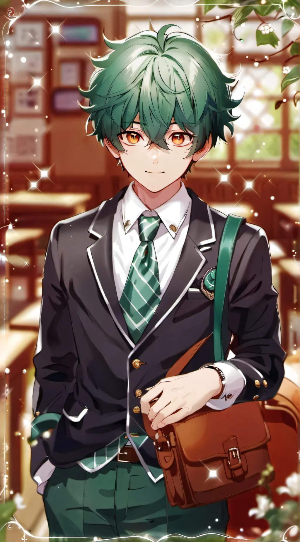 ai character: DekuxBakugoxShoto background
