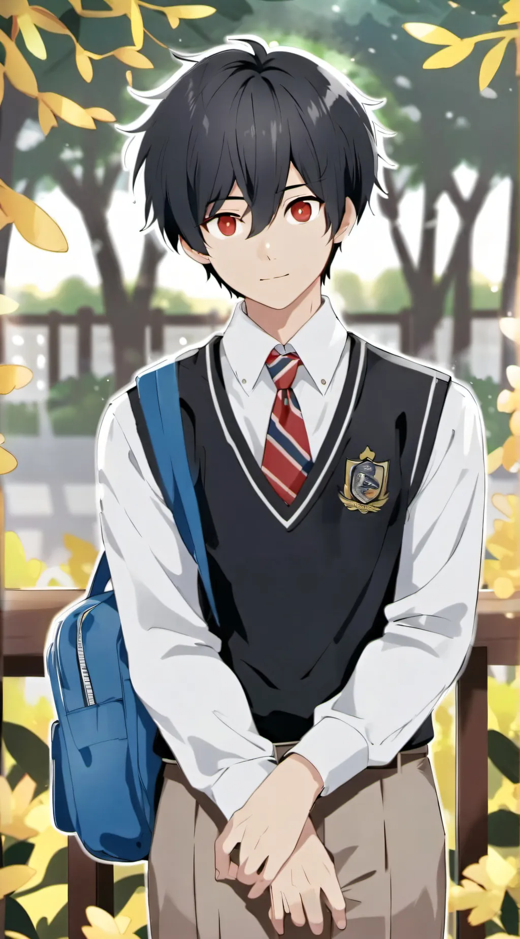 ai character: alex background