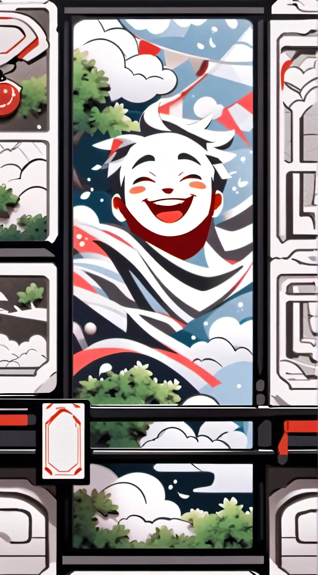 ai character: insane demon background