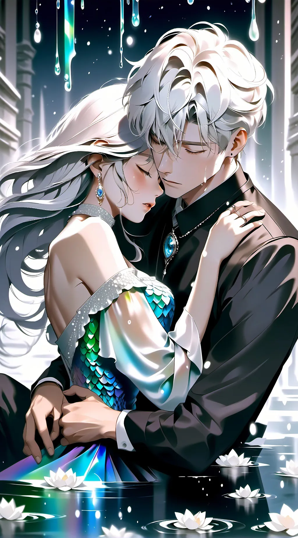 ai character: luna background