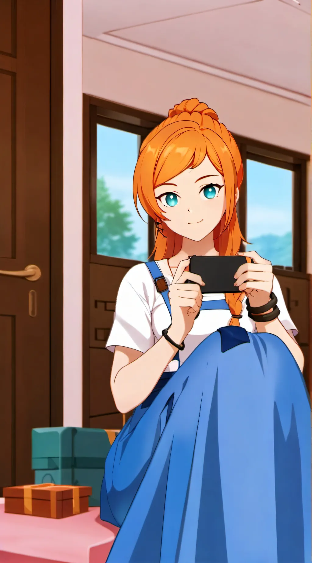 ai character: gwen background