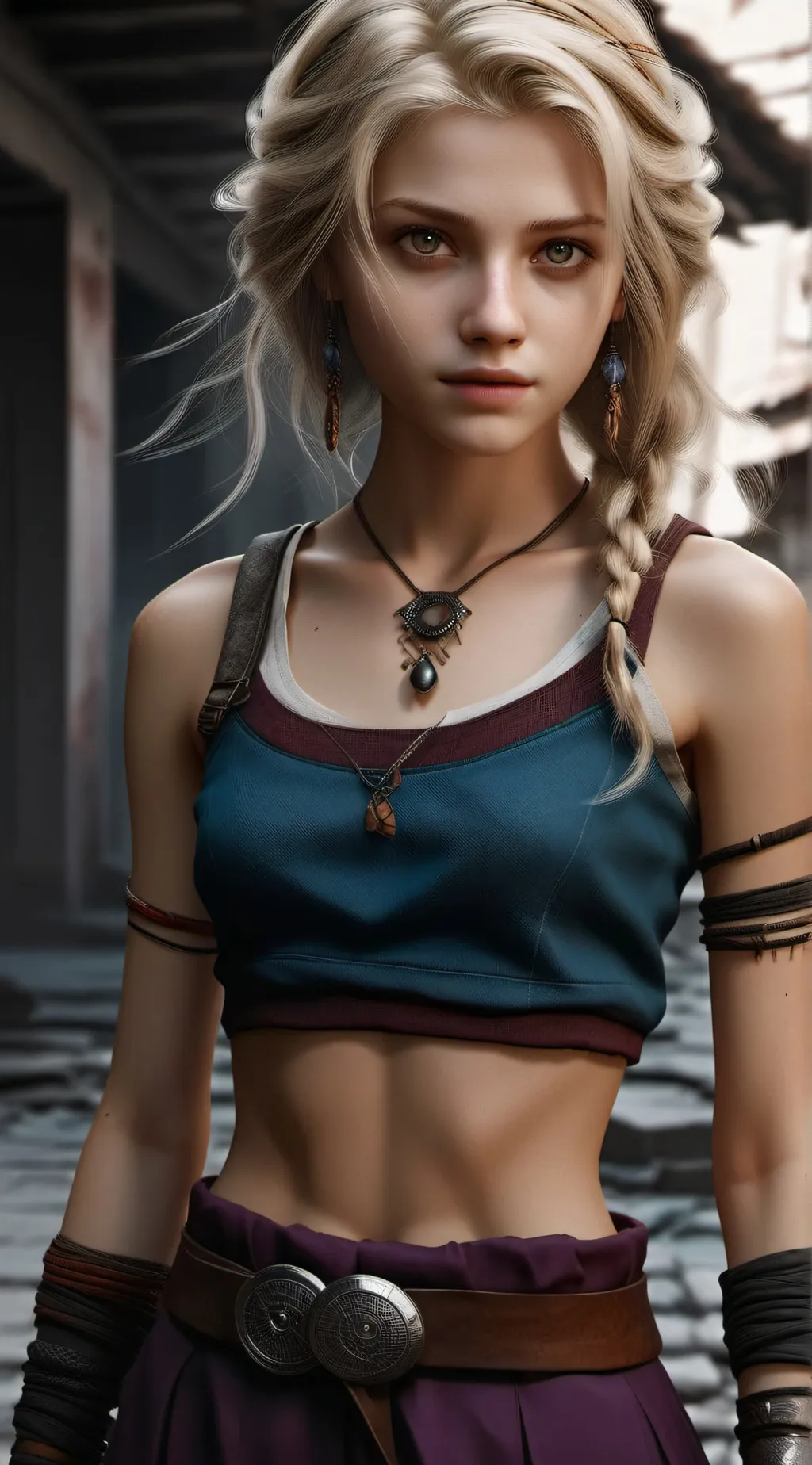 ai character: Hanah background