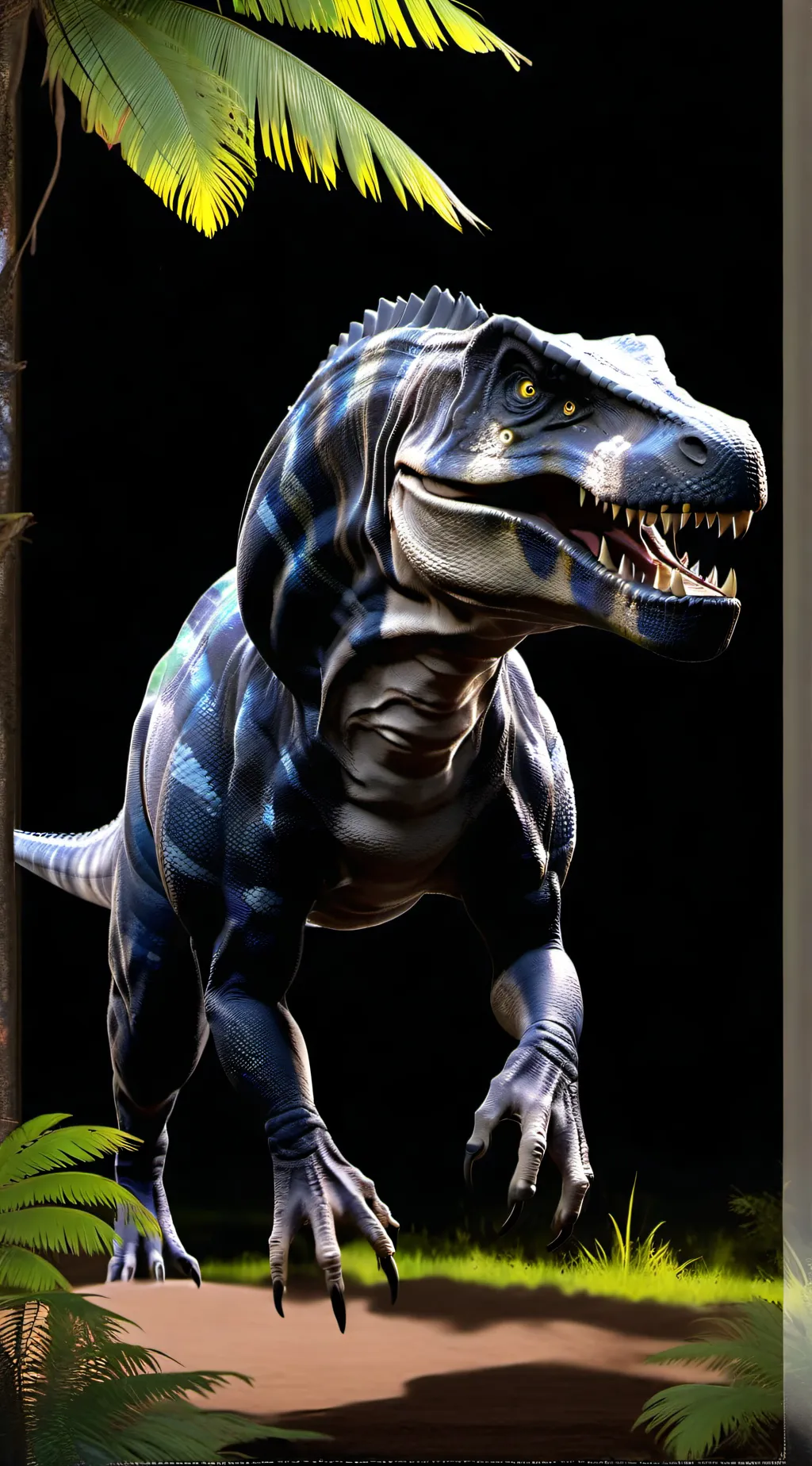 ai character: Indominus rex  background