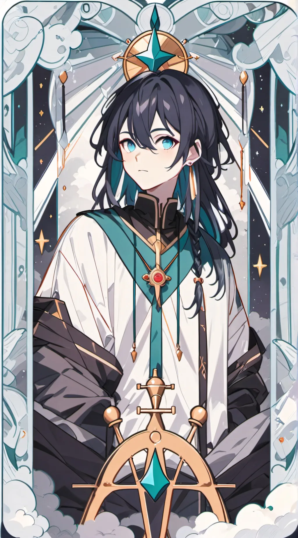 ai character: School Muichiro  background
