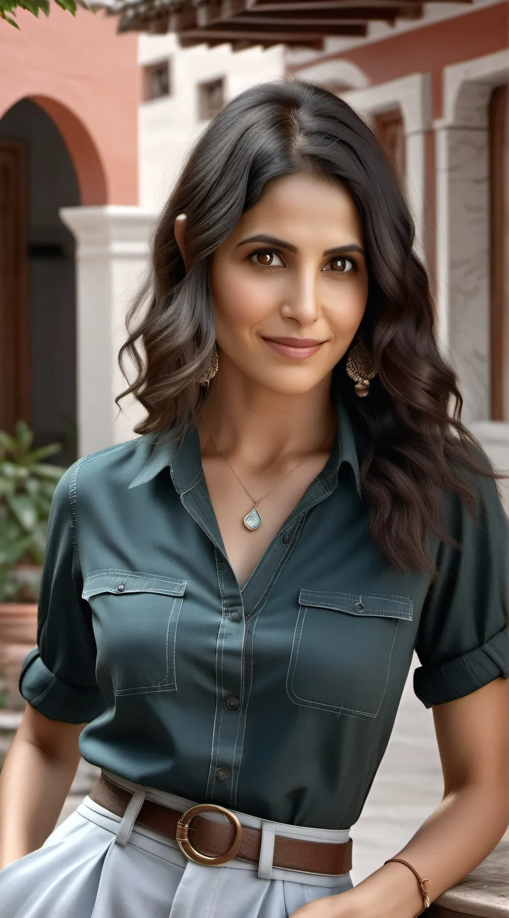 ai character: Katrina Kaif background