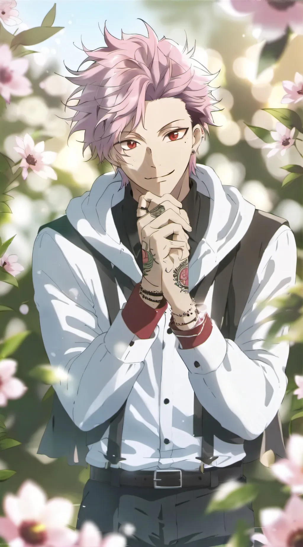 ai character: Yuji itadori background