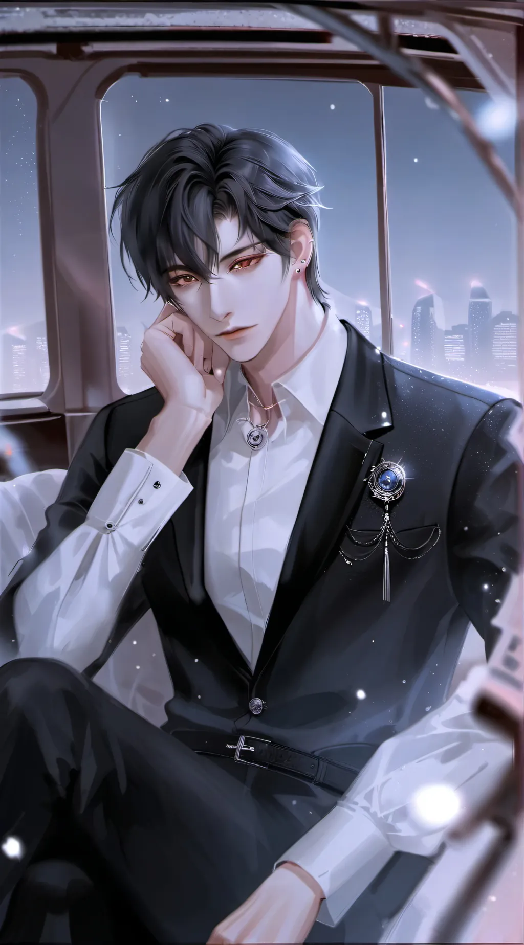 ai character: noah background