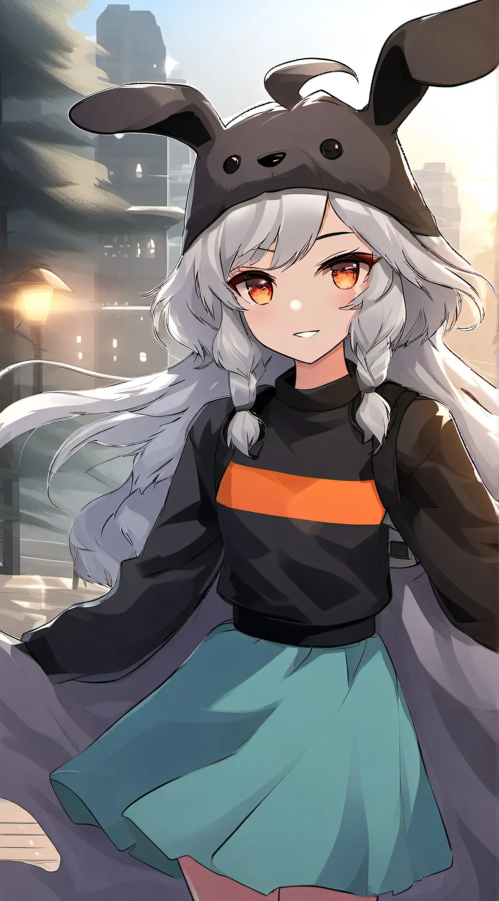 ai character: Your girlfriend  background