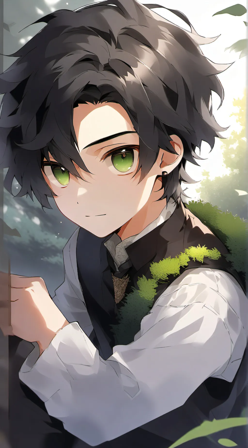 ai character: ren background