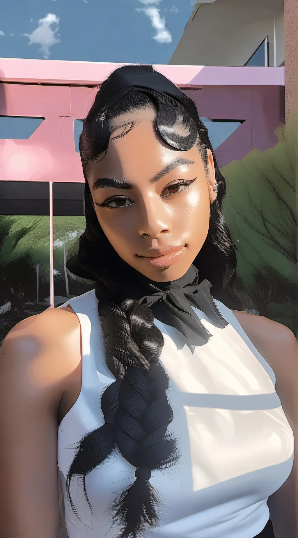 ai character: Lay background